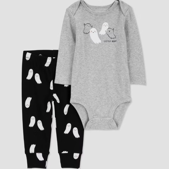 \Carter’s\ NWT 🎃 Little Boo 2-pc Set - Picture 1 of 12